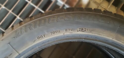 2x Winterreifen Bridgestone Blizzak LM500 155/70 R19 88Q Dot 1x24 1x21 6mm B207 – Bild 3
