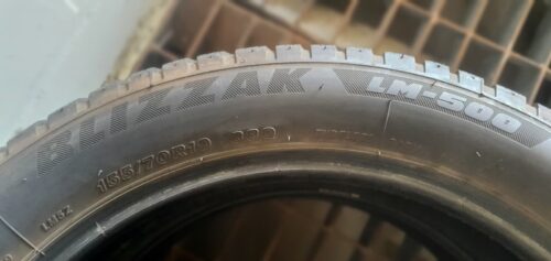 2x Winterreifen Bridgestone Blizzak LM500 155/70 R19 88Q Dot 1x24 1x21 6mm B207 – Bild 4