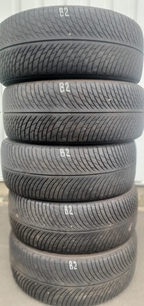 2x Winterreifen Michelin PilotAlpin 5 SUV 255/50 R21 109H Dot1923 5,5-6mm B2 – Bild 1