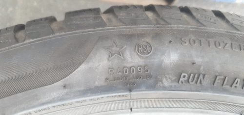 2x Winterreifen Pirelli Sottozero 3 (RSC) 225/45 R19 96V Dot 1x20 1x19 5,7mm B96 – Bild 7