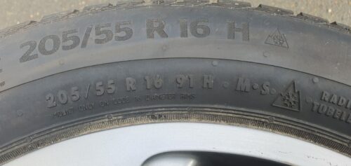 4x Winterkompletträder BMW 1er F40, 2er F44, 16 Zoll, Continental Reifen – Bild 12
