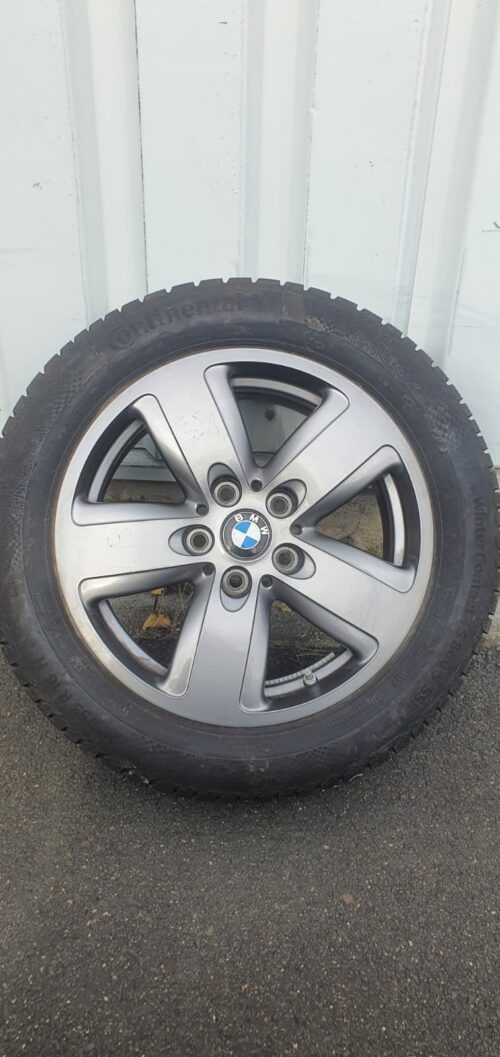 4x Winterkompletträder BMW 1er F40, 2er F44, 16 Zoll, Continental Reifen – Bild 5
