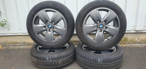 4x Winterkompletträder BMW 1er F40, 2er F44, 16 Zoll, Continental Reifen – Bild 1