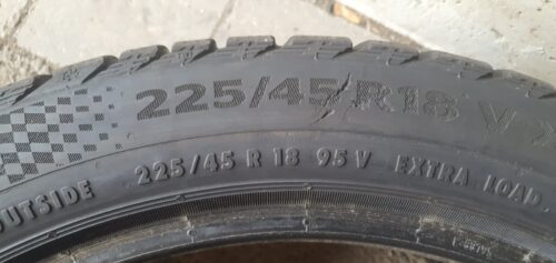 1x Continental WinterContact TS860S SSR (RSC) 225/45 R18 95V Dot3720 5-6mm B213 – Bild 7
