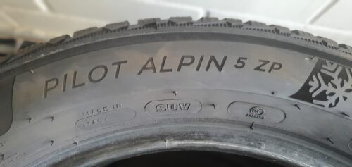 2x Michelin Pilot Alpin 5 SUV ZP (RSC) X 245/50 R19 105V Dot2523 5,5-6mm B176 – Bild 4