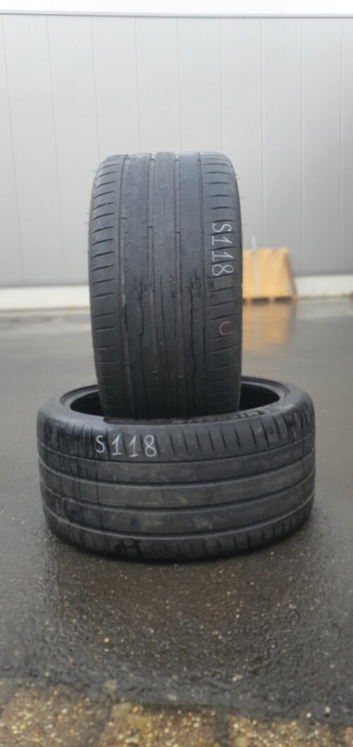 2x Sommerreifen Michelin Pilot Sport 4S 315/30 ZR22 107Y Dot3820 5,5mm S118 – Bild 1