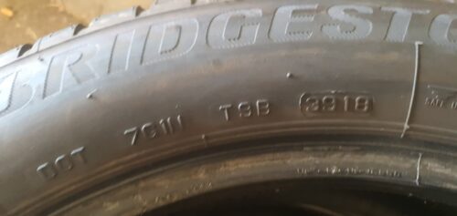 2x Winter Bridgestone Blizzak LM001 RFT (RSC) 225/50 R18 95H Dot3918 6mm B209 – Bild 9