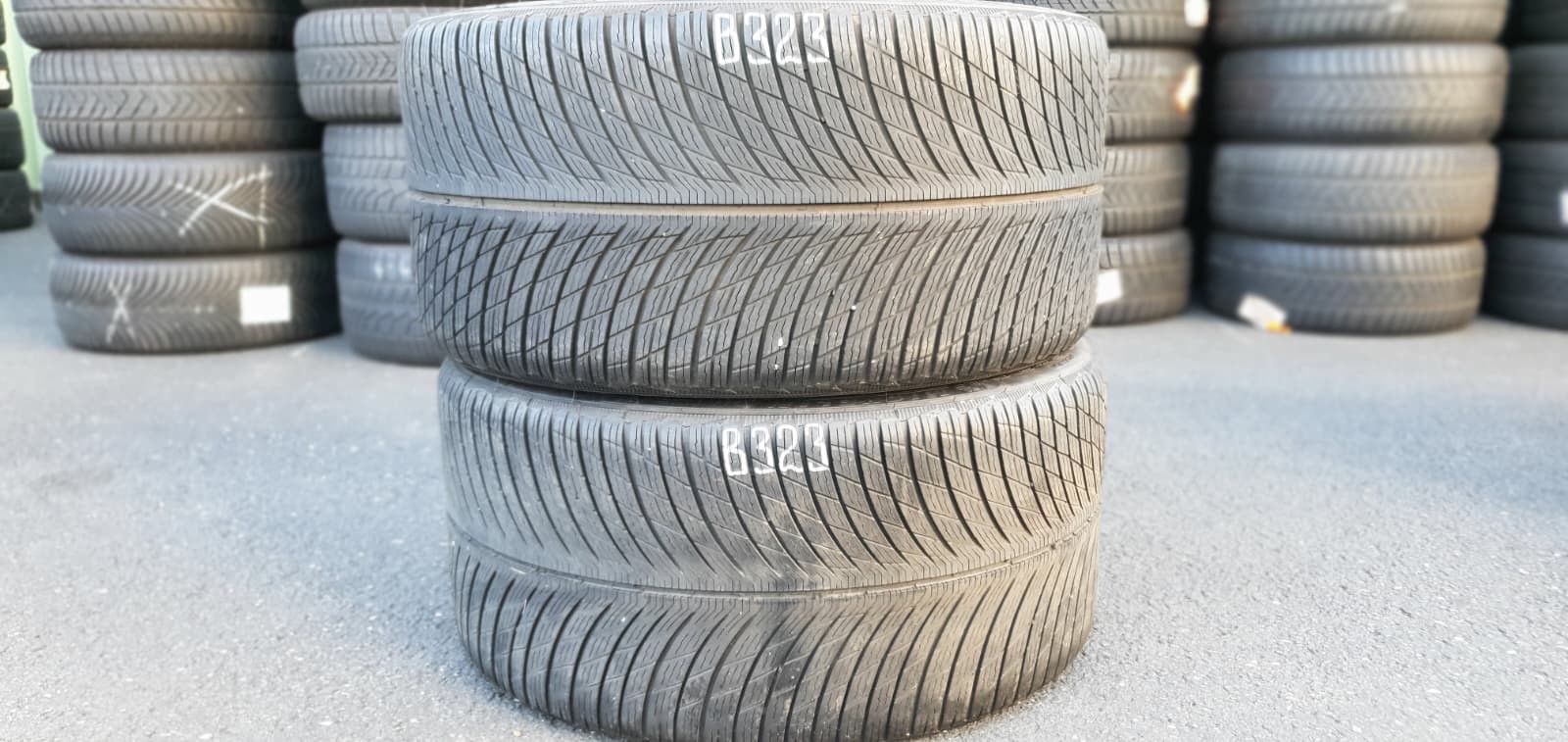 2x-Winter-Michelin-Pilot-Alpin-5-NAO-X-29530-R21-102V-Dot-1x18-1x19-4-5mm-B323-357723446892 2x Winter Michelin Pilot Alpin 5 NAO X 295/30 R21 102V Dot 1x18 1x19 4-5mm B323 – Bild 1