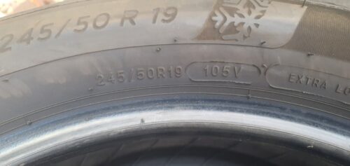 2x Winter Michelin Pilot Alpin 5 ZP SUV (RSC)X 245/50 R19 105V Dot23 5,5-6mm B84 – Bild 5