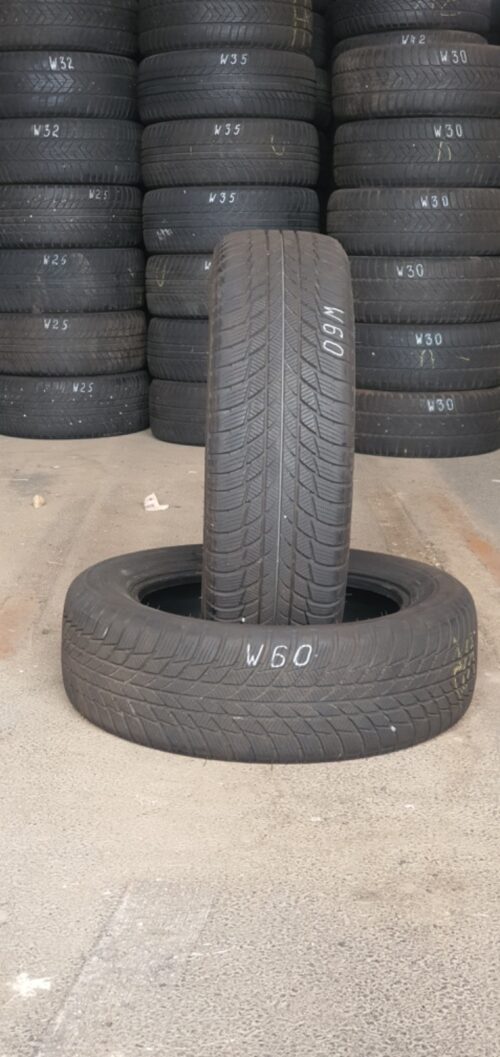2x Winterreifen Bridgestone Blizzak LM001 205/60 R17 93H 7,5-8mm W60 – Bild 1
