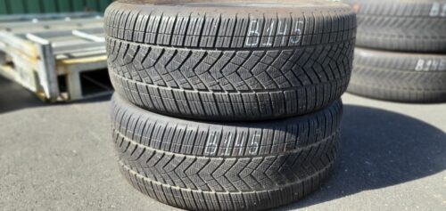 2x Winterreifen Goodyear UltraGrip Perfomance+ 255/50 R21 109H Dot4021 5mm B145 – Bild 1