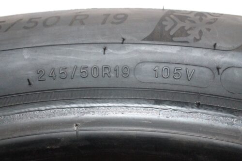 2x Winterreifen Michelin Alpin 5 ZP (RSC) SUV X 245/50 R19 105V Dot3523 B345 – Bild 8