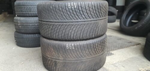 2x Winterreifen Michelin Pilot Alpin 5 NAO X 295/30 R21 102V Dot4418 5,2-6mm B61 – Bild 1