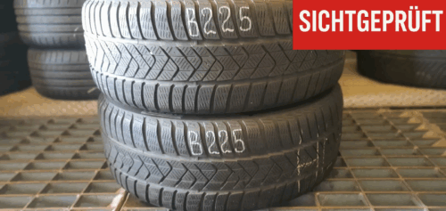 2x Winterreifen Pirelli Sottozero 3 (RSC) 225/45 R18 95H Dot2523 5-5,5mm B225 – Bild 1