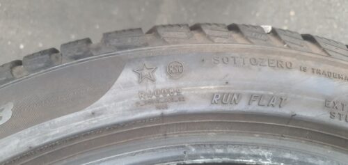 2x Winterreifen Pirelli Sottozero 3 (RSC) 225/45 R19 96V Dot2620 5,5-6mm B97 – Bild 5