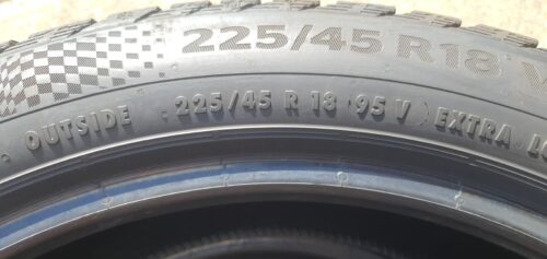 2x Continental WinterContact TS860S SSR(RSC) 225/45 R18 95V Dot1921 5mm B110 – Bild 7