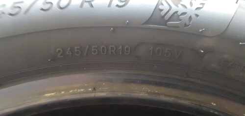 2x Michelin Pilot Alpin 5 SUV ZP (RSC) X 245/50 R19 105V Dot 23/24 5-5,5mm B177 – Bild 5