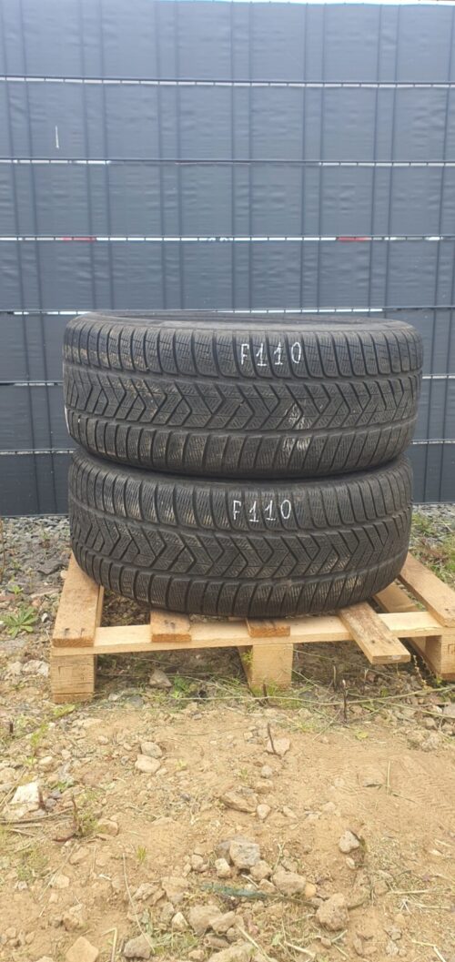 2x PIRELLI Scorpion Winter Winterreifen 255/50R 20 109Y (MIL) DOT19 5,3mm F110 – Bild 1