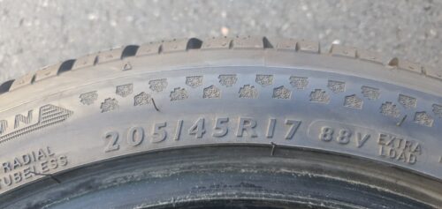 2x Winter Dunlop SPWinter Sport 4D DSST (RSC) 205/45 R17 88V Dot4020 6-7mm B326 – Bild 6