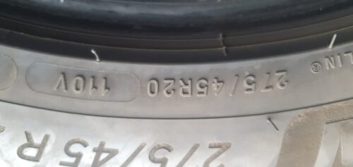 2x Winter Michelin Pilot Alpin 5 SUV ZP (RSC)X 275/45 R20 110V Dot1319 5,5mm B40 – Bild 4