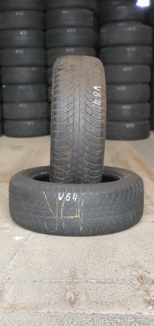 2x Winterreifen Bridgestone Blizzak LM001 (RSC) 225/55 R17 97H Dot4518 W64 – Bild 1