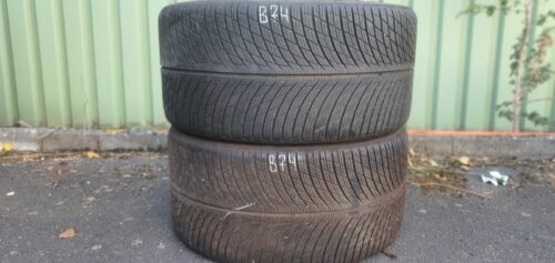 2x Winterreifen Michelin Pilot Alpin 5 NAO X 295/30 R21 102V Dot18 5,5-6,5mm B74 – Bild 1