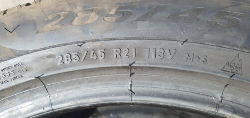2x Winterreifen Pirelli ScorpionWinter TM (RSC) 285/45 R21 113V Dot2722 5mm B124 – Bild 8