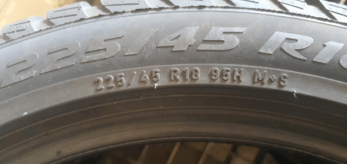 2x Winterreifen Pirelli Sottozero 3 (RSC) 225/45 R18 95H Dot2220 5,5-6mm B223 – Bild 7