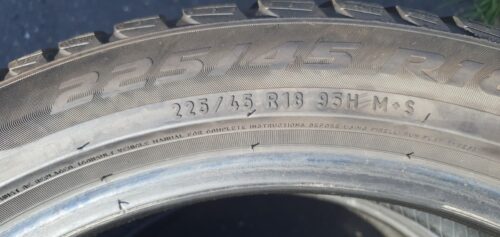 2x Winterreifen Pirelli Sottozero (RSC) 225/45 R18 95H Dot3418 5,5mm B161 – Bild 6