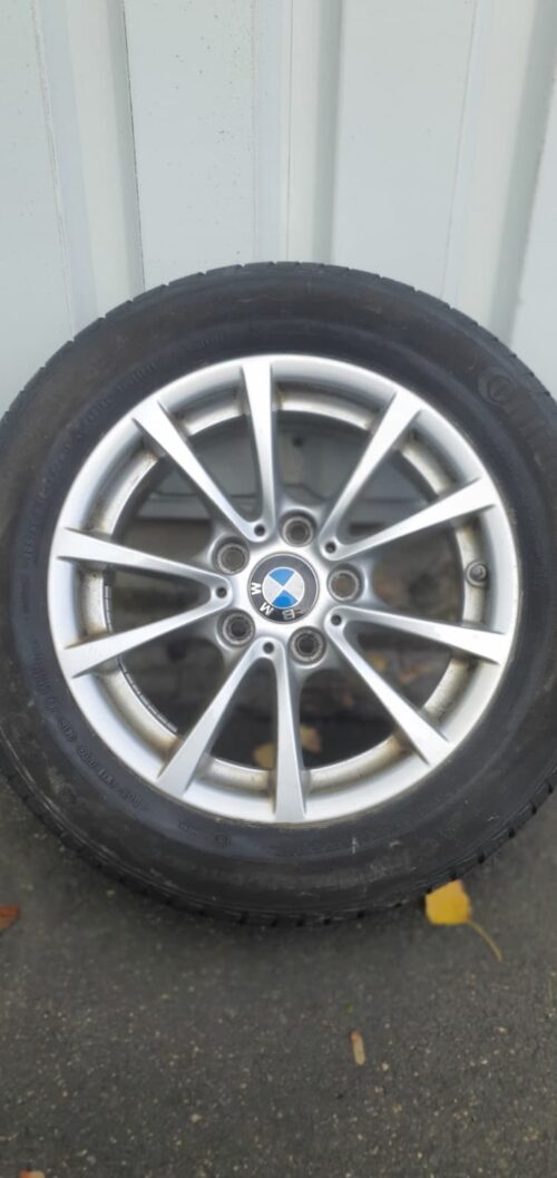 4x Winterkompletträder BMW 3er F30/F31, 4er F32/F33 16 Zoll, Continental Reifen – Bild 4