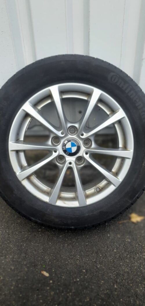 4x Winterkompletträder BMW 3er F30/F31, 4er F32/F33 16 Zoll, Continental Reifen – Bild 5