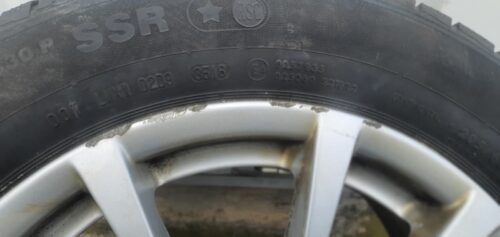 4x Winterkompletträder BMW 3er F30/F31, 4er F32/F33 16 Zoll, Continental Reifen – Bild 8