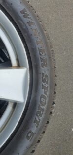 4x Winterkompletträder KBA50296, Mercedes-Benz,  17 Zoll, Dunlop Reifen – Bild 12