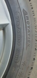 4x Winterkompletträder KBA50296, Mercedes-Benz,  17 Zoll, Dunlop Reifen – Bild 13