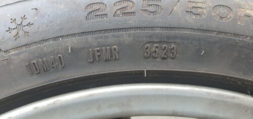 4x Winterkompletträder KBA50296, Mercedes-Benz,  17 Zoll, Dunlop Reifen – Bild 14