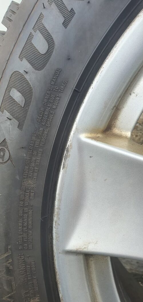 4x Winterkompletträder KBA50296, Mercedes-Benz,  17 Zoll, Dunlop Reifen – Bild 7