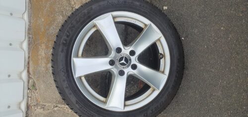 4x Winterkompletträder KBA50296, Mercedes-Benz,  17 Zoll, Dunlop Reifen – Bild 8