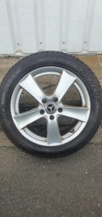 4x Winterkompletträder KBA50296, Mercedes-Benz,  17 Zoll, Dunlop Reifen – Bild 9