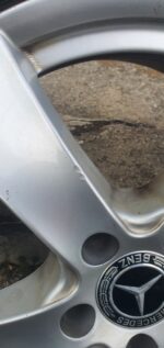 4x Winterkompletträder KBA50296, Mercedes-Benz,  17 Zoll, Dunlop Reifen – Bild 10