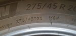 1x Michelin Pilot Alpin 5 SUV ZP (RSC) X 275/45 R20 110V Dot3622 5mm B179 – Bild 7
