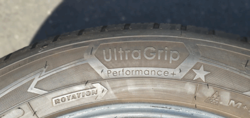 1x Winterreifen Goodyear UltraGrip Perfomance+ 255/50 R21 109H Dot2821 5mm B151 – Bild 4