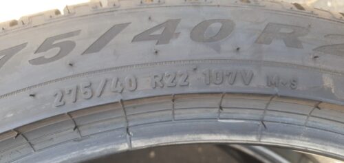 1x Winterreifen Pirelli Scorpion Winter 275/40 R22 107V Dot4223 6-6,5mm B122 – Bild 7