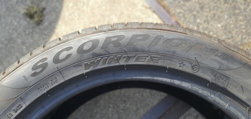 1x Winterreifen Pirelli ScorpionWinter TM (RSC) 285/45 R21 113V Dot2422 7mm B125 – Bild 4