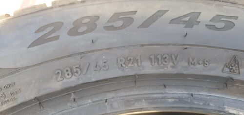 1x Winterreifen Pirelli ScorpionWinter TM (RSC) 285/45 R21 113V Dot2422 7mm B125 – Bild 7