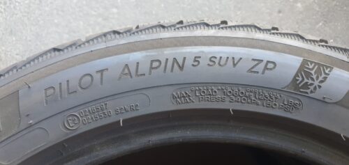 2x Michelin Pilot Alpin 5 ZP X (RSC) SUV 275/45 R20 110V Dot3622 5-5,5mm B173 – Bild 4