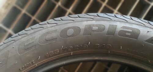 2x Sommerreifen Bridgestone Ecopia EP500 155/70 R19 84Q Dot3120 5mm B208 – Bild 3