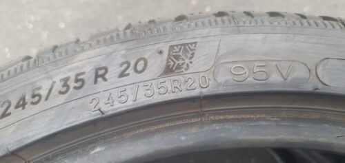 2x Winterreifen Michelin Pilot Alpin 5 NAO X 245/35 R20 95V Dot2419 5,5-6mm B102 – Bild 7