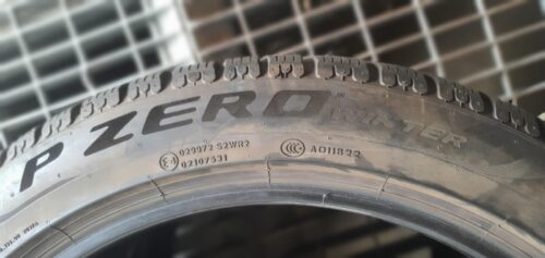 2x Winterreifen Pirelli PZero NFO 285/40 R20 108V Dot 1x21 1x22 5,5-6,5mm B203 – Bild 5