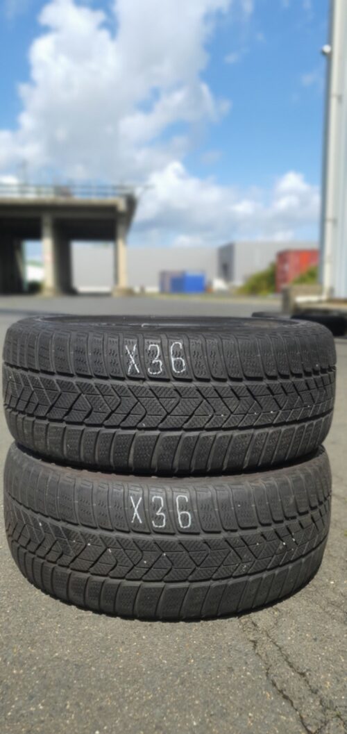 2x Winterreifen Pirelli Sottozero 3 (RSC) 225/45 R17 91H Dot3120 5-5,5mm X36 – Bild 1