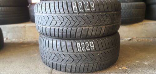2x Winterreifen Pirelli Sottozero 3 (RSC) 225/45 R18 95H Dot2320 5mm B229 – Bild 1